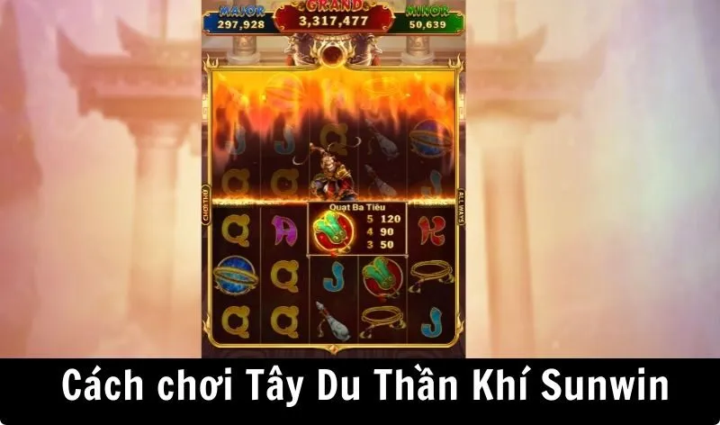 Hướng dẫn chơi nổ hũ Tây Du Thần Khí Sunwin